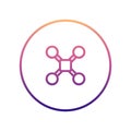 drone nolan icon. Simple thin line, outline vector of Drones icons for ui and ux, website or mobile application