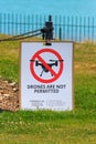 Drones are not permitted