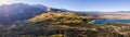 Drone photo - Autumn colors in the Colorado Rocky Mountains, Sawatch Range Royalty Free Stock Photo