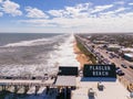 Drone photo Flagler Beach Florida 2023