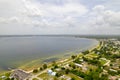 Drone photo Lake Charles Sebring FL USA