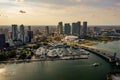 Drone photography Downtown Miami FL