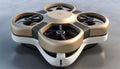 Drone propeller technology modern flying innovation machine generated by AI