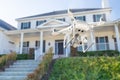 Drone Quadcopter Flying, Inspecting and Photographing House