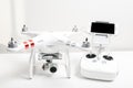 Drone quadrocopter Dji Phantom 3 Advanced Royalty Free Stock Photo