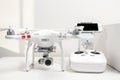 Drone quadrocopter Dji Phantom 3 Advanced Royalty Free Stock Photo