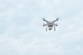 Drone quadrocopter Phantom PRO Professional with high resolution digital camera Royalty Free Stock Photo