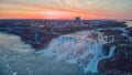 Niagara Falls Sunrise Royalty Free Stock Photo