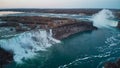 Niagara Falls Sunrise Royalty Free Stock Photo