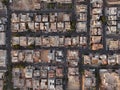 Drone shot flying. Saudi Arabia. Riyadh. Road. Day.