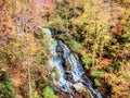 Drone Shot of Issaqueena Falls, Walhalla, South Carolina