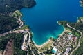 Lake Ledro in Italy Royalty Free Stock Photo