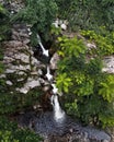 Lovely waterfall in the mountains