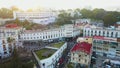 Drone shot of the Old Medina Tangiers, Morocco