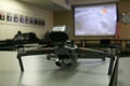 a drone that is sitting on a table in a room