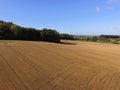 Ariel view of Sussex farmland.