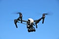 Drone with Surveillance Camera Royalty Free Stock Photo