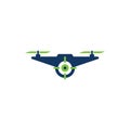 Drone Target Logo Icon Design