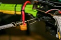 A drone test set designed for testing the electronics of medium size drones.