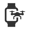 Drone tracking icon