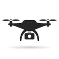 Drone vector icon