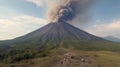 Drone Video of Volcan de Fuego Eruption in Guatemala