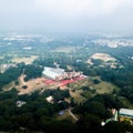 Aerial View of palace in Bangalore India Royalty Free Stock Photo