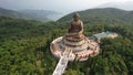 Big buddha in Lantau island, Hong Kong, biggest statue in Hong Kong Royalty Free Stock Photo