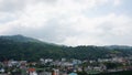 Drone view of the city of Patong, Phuket island. Royalty Free Stock Photo