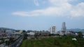 Drone view of the city of Patong, Phuket island. Royalty Free Stock Photo