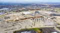 Drone view of the Louis Joliet Mall in Joliet, IL.