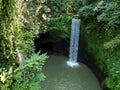 Tibumana waterfall in Gianyar Bali Indonesia Royalty Free Stock Photo