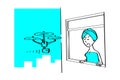 Drones and inappropriate use, disturbance, illegal, Rules using
