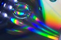 Drop on CD-disk Royalty Free Stock Photo