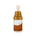 drop fragrance oil color icon vector illustration Royalty Free Stock Photo