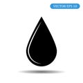 Drop icon.Vector illustration eps 10