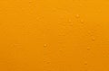 drop orange background Royalty Free Stock Photo