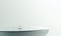 A drop of water is falling into a sink Royalty Free Stock Photo