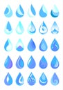 Drop, water drop, drop logo, Royalty Free Stock Photo