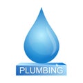 Drop of water plumbing
