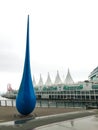 The Drop and the 5 White Sails in Downtown Vancouver, British Columbia