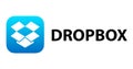 Dropbox Logo Icon and Name plate.