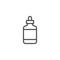 Dropper Bottle outline icon Royalty Free Stock Photo