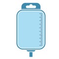 Dropper icon illustration design template in flat style Royalty Free Stock Photo