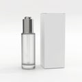 Dropper pipette bottle mockup. CBD oil dropper bottle. Serum dropper botlle.