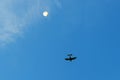 Dropping parachutists out of a plane from a height of 1200 meters