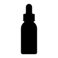 Drops bottle vector icon