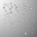 Drops of cool realistic vector