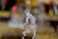 drops of fountain water splash Royalty Free Stock Photo