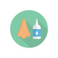 Drops vector flat color icon Royalty Free Stock Photo
